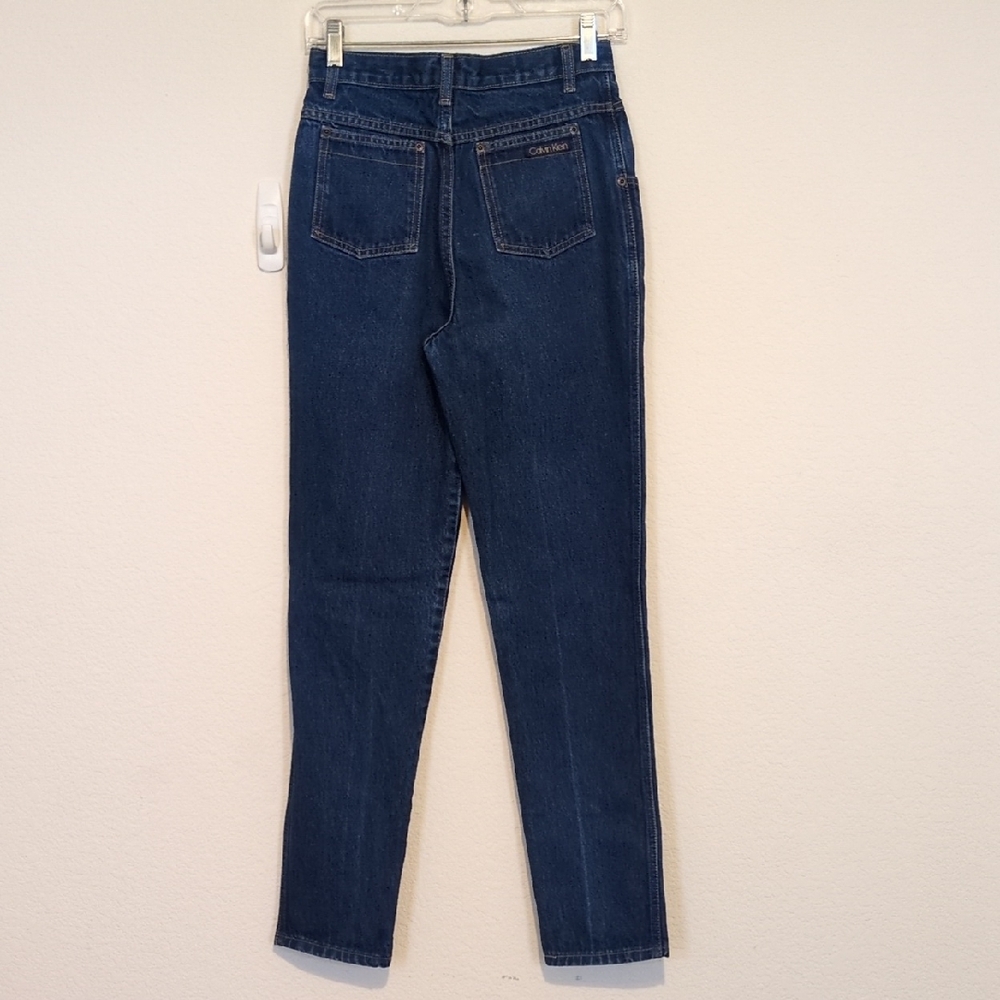 Vintage Calvin Klein *Amended* High Rise Women's Jeans sz 26 (24) - Picture 2 of 16